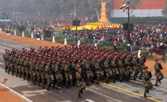 67th Republic Day Parade 2016, in New Delhi on January 26, 2016.