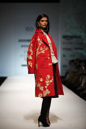 Amazon India Fashion Week: Hemant & Nandita display collection