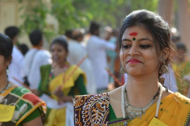 'Basanta Utsab' celebrated at Visva-Bharati University