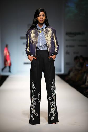 Amazon India Fashion Week: Hemant & Nandita display collection