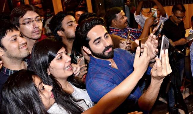  'Meri Pyaari Bindu' actors Ayushmann and Parineeti visits Kolkata