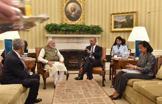 Narendra Modi meets Obama