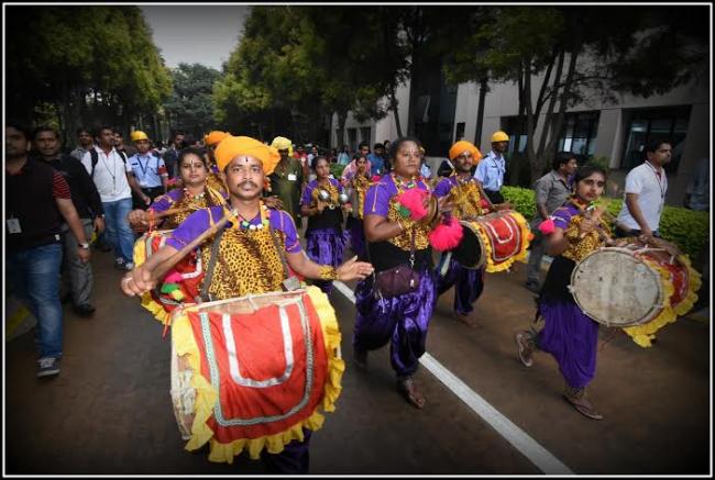 Infosys Bangalore celebrates the harvest season by organizing Ellu â€“ Bella