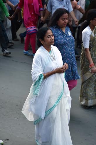 Bengal polls: Mamata Banerjee holds rally in Kolkata