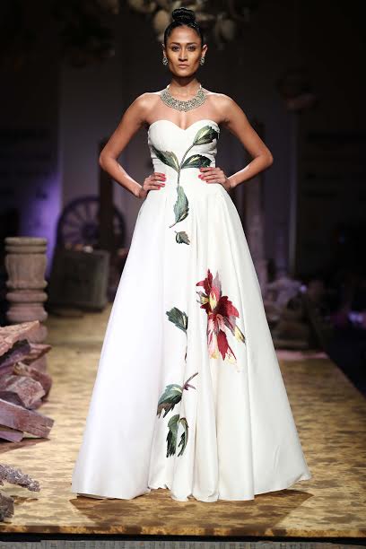 Designer Samant Chauhan showcases collection at Amazon India Fashion Week Day 1