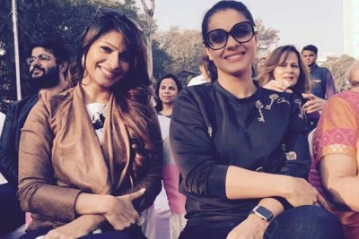 Tanishaa Mukerji supports breast cancer awareness at 'Our Marathon'