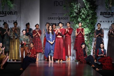 Amazon India Fashion Week: Designer Anita Dongre showcases collection 