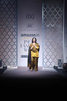 Amazon India Fashion Week: Designer duo Ashima-Leena showcase their couture