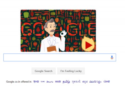 Google: Website celebrates Wilbur Scoville's 151st birthday
