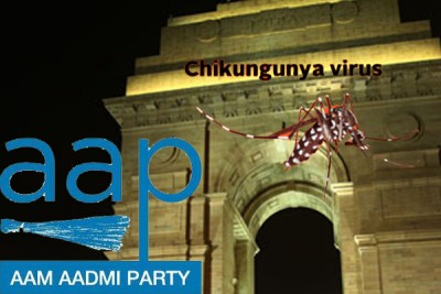 Political parties trade charges while chikunngunya cases rise in Delhi 