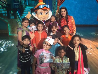 Chhota Bheem promotes new movie on India's Best Dramebaaz