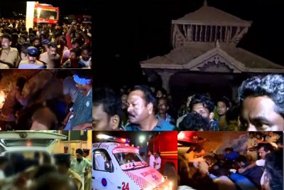 Fire in Kerala temple kills 80