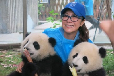 Michelle Yeoh and UN development agency enlist panda cubs to help promote Global Goals