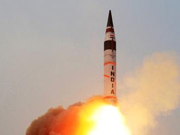 India test fires Agni V