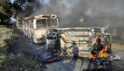 Manipur : Bomb blast at police commando complex, NSF declares total blockade