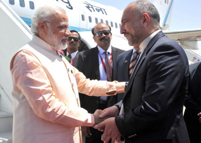 Modi arrives in Herat to inaugurate India-Afghan Friendship dam