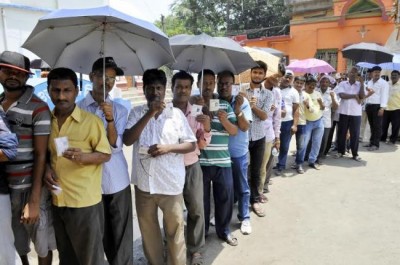 Bengal polls:  67.28 percent polling till 3 pm