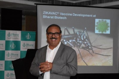 Bharat Biotech unveils  first vaccine candidate for Zika virus  