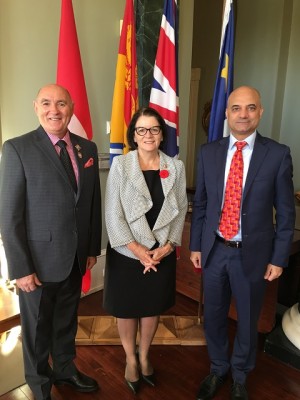 CGI Toronto intensifies political-economic relations with New Brunswick in his visit