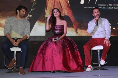 Aditya-Katrina promote Pashmina from Fitoor at Lodhi Gardens