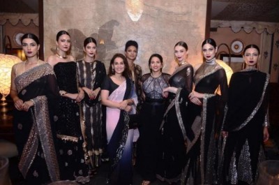 Meera and Muzaffar Ali launch HP Spectre 13 laptop in fashion event