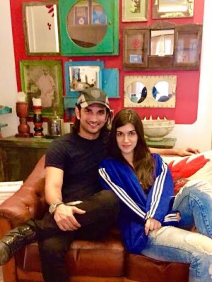 Kriti Sanon ga ga over Sushant Singh Rajput's smile