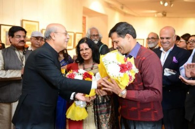 Lalit Kala Akademi hosts the Kala Vithi Art Exhibition 