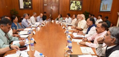 PM reviews drought and water scarcity situation at high level meeting with Rajasthan CM