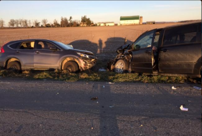 One injured seriously, two more injured, after vehicle collision near Toronto