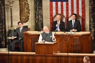 Modi addresses Joint Session of US Congress, highlights strength of India-US bond