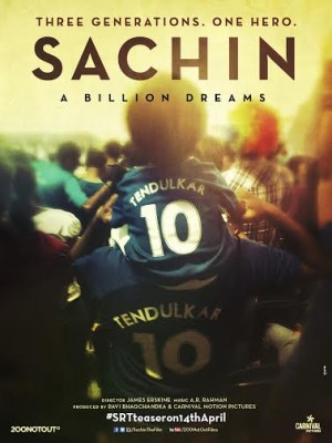 Second poster from  Sachin The Film released