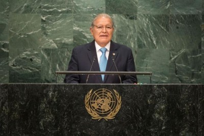 â€˜A wall is not the solutionâ€™ for migration crisis, El Salvadorâ€™s President tells UN
