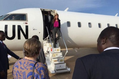 UN Security Council arrives in South Sudan, aims to â€˜move the ballâ€™ on countryâ€™s stability
