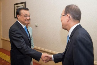 Meeting with Chinese Premier, Ban commends countryâ€™s leadership on UN 2030 Agenda