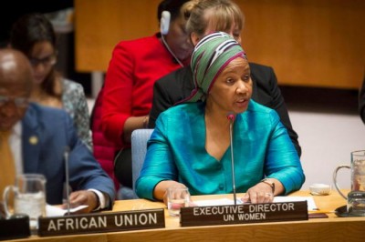 At Security Council, UN Women chief urges greater input, visibility of women in peace building