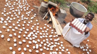 YouTube video showing man preparing curry with 300 eggs goes viral
