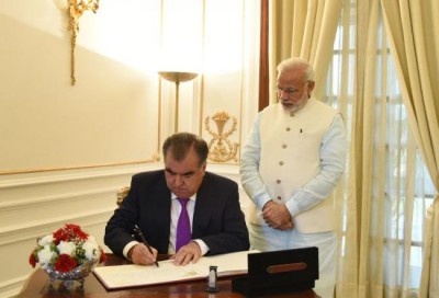 Modi, Emomali Rahmon discuss strengthening India-Tajikistan relations