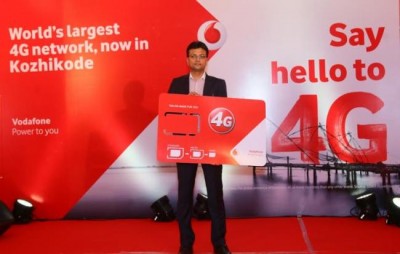 Vodafone India launches 4G services in Kozhikode