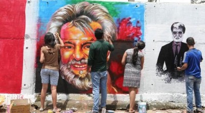 Rajinikanth magic grips streets of Mumbai