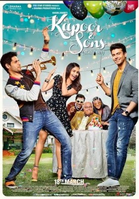 'Kapoor and Sons' poster released