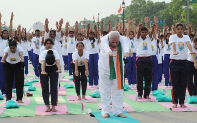 PM Modi urges people to practice yoga, shares video on Twitter