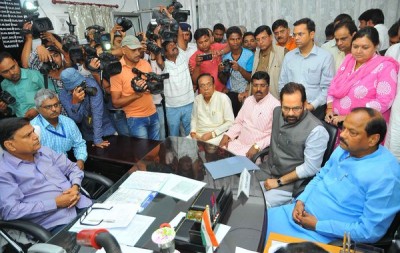 RS polls: Mukhtar Abbas Naqvi files nomination