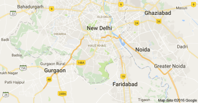 New Delhi: Girls take over traffic signals to mark International Day of the Girl