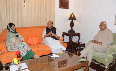 J&K crisis: Rajnath Singh appeals for peace