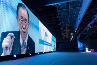 'Our partnership is stronger than polio,' says Ban, prasing Rotary International's support of UN goals