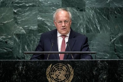 Swiss President, at General Assembly, highlights crucial role of UN in solving crises