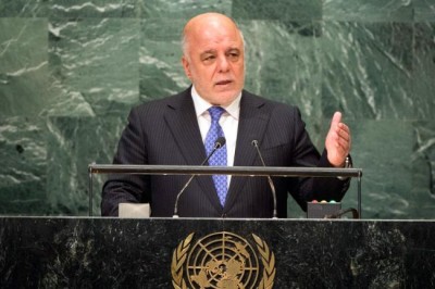  Serious global collaboration needed in war on terrorism, Iraqi premier tells UN Assembly