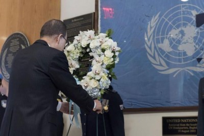 Peacekeeping â€˜flagship of the UN enterprise,â€™ Ban says ahead of Day honouring 'blue helmets'