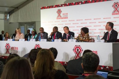 Addressing AIDS conference in South Africa, Ban calls for scaling up global response