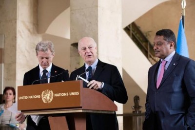 UN: Syria talks to begin next week, as humanitarian aid reaches more besieged areas